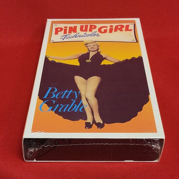 Pin Up Girl in Technicolor Betty Grable 1989 VHS New Sealed - Picture 3 of 8
